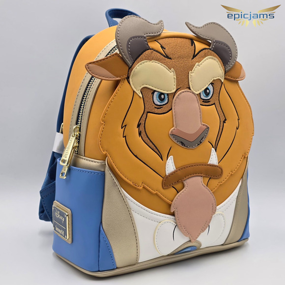 Loungefly Disney Beauty & the Beast Cosplay Mini Backpack New - Picture 3 of 6